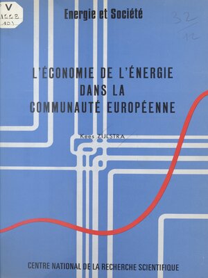 cover image of L'économie de l'énergie dans la Communauté européenne